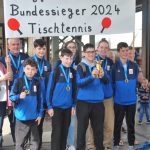 „Sieg des Domgymnasium beim Bundesfinale im Tischtennis bei Jugend trainiert für Olympia“